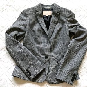 Banana Republic Plaid blazer